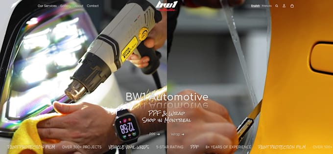do web design and business website