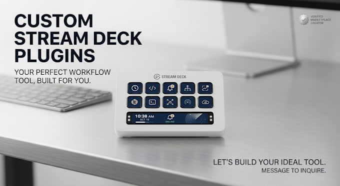build custom elgato stream deck plugins and api integrations
