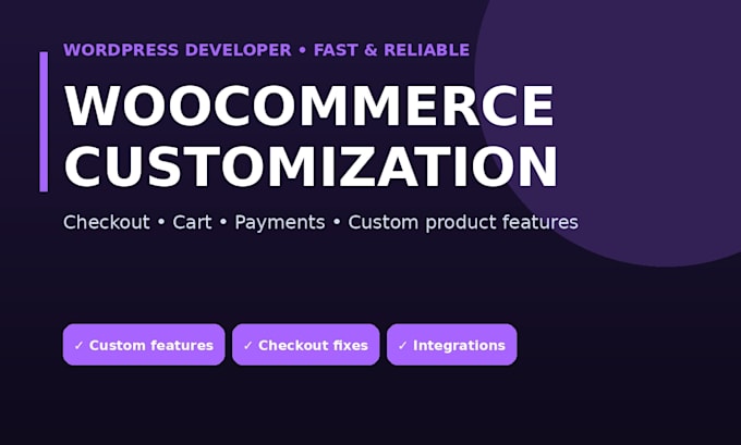 customize your woocommerce store, checkout and features