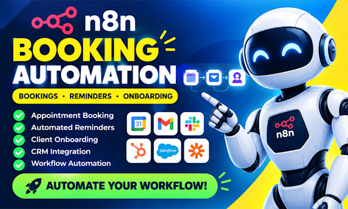 automate appointment booking, reminders and client onboarding with n8n