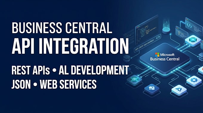 integrate business central with rest apis and external apps