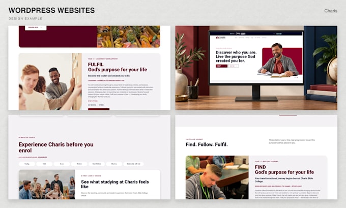 design and build a responsive wordpress website