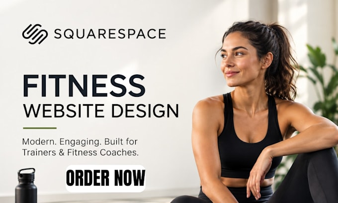 build a squarespace fitness website and coaching