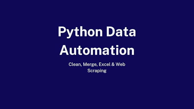 automate excel, CSV, and data tasks with python