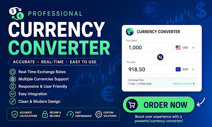 integrate multi currency converter with live exchange rates
