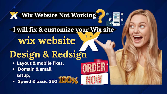 do wix website design fix wix website error customize and improve your wix site