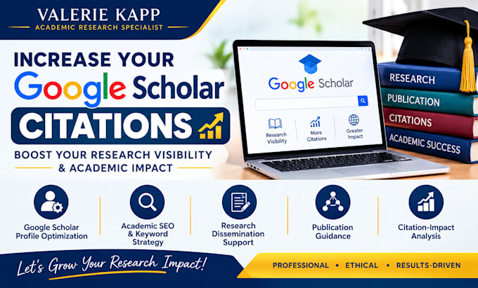 increase google scholar backdated citations, write and publish research article