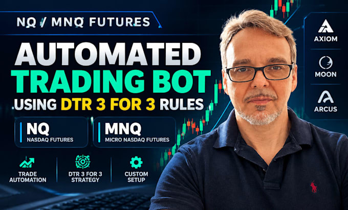 code an nq mnq futures bot using dtr 3 for 3 rules