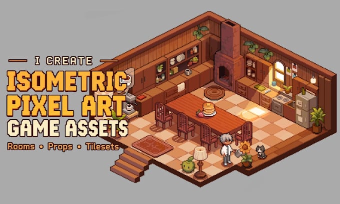Do pixel game art pixel character sprite animation pixel map tilesets ...
