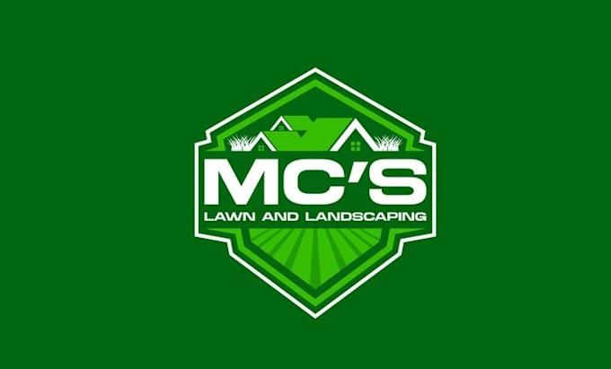 make lawn and landscaping company logo