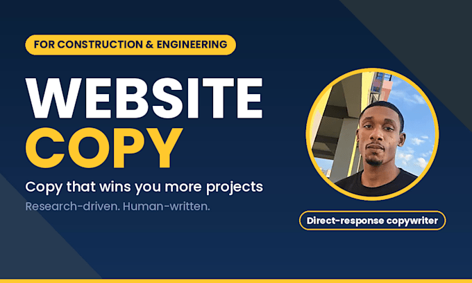 write website copy for construction and engineering firms