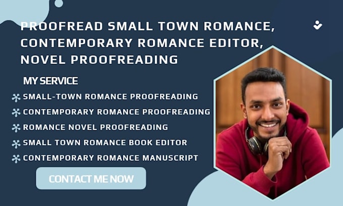 proofread small town romance, contemporary romance editor, novel proofreading