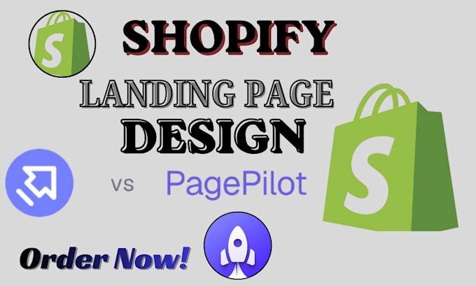 design shopify single product landing page