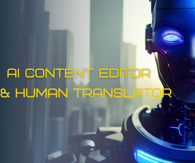 proofread ai content and provide accurate human translation