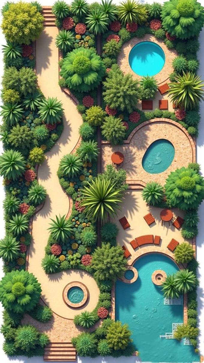create beautiful landscape and urban environment designs