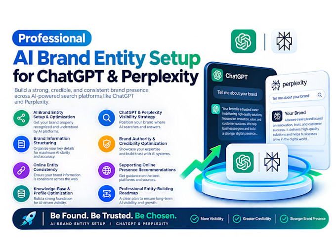 do a professional ai brand entity setup for chatgpt and perplexity