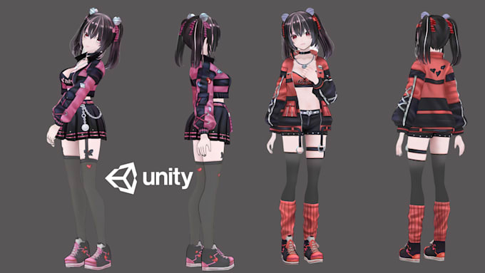 create custom warudo avatar, vrm model, vtuber model and setup