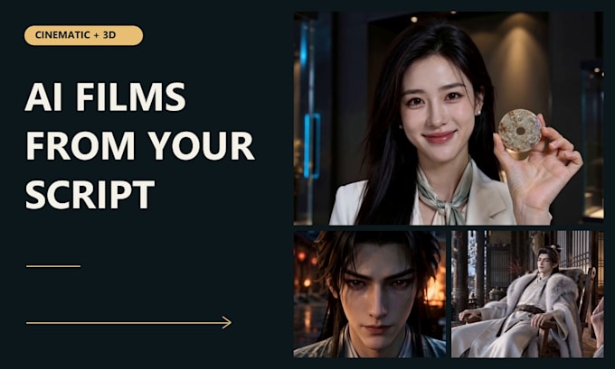 create cinematic ai animation and anime series with consistent characters