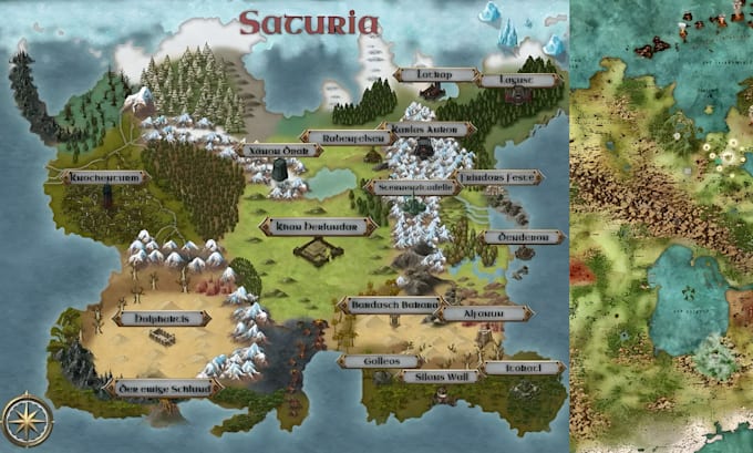 design custom fantasy map medieval map design historical animated world map