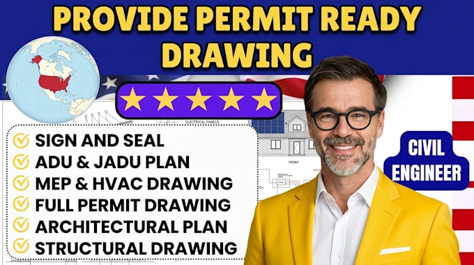 do full city permit drawing sets for north coralina structural permit plan, sc