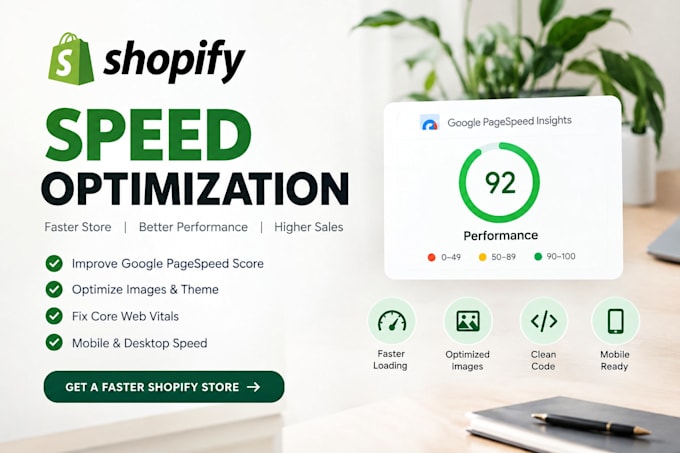 speed up your shopify store and google pagespeed issues