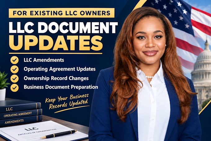 prepare llc amendments and operating agreement updates