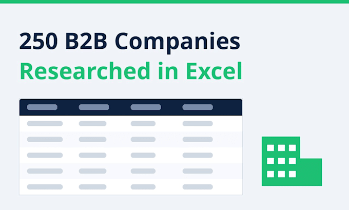 research targeted b2b leads and build prospect lists