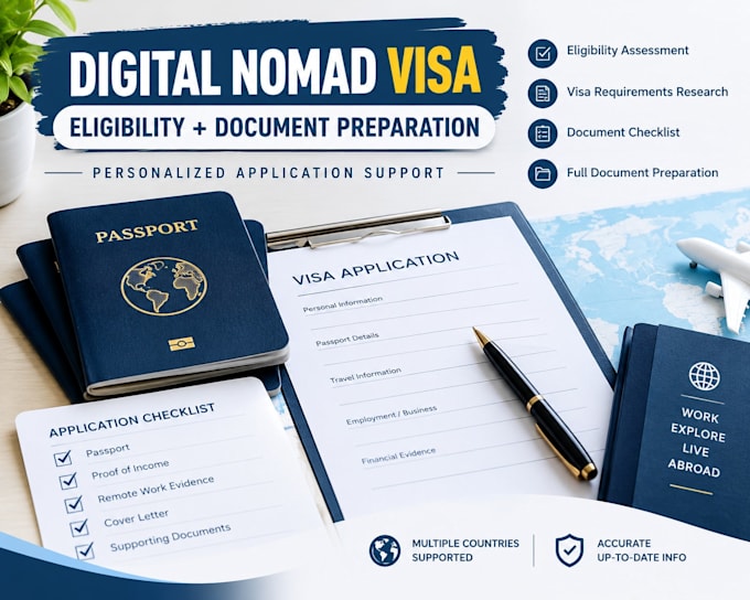 assess your digital nomad visa eligibility and prepare your documents