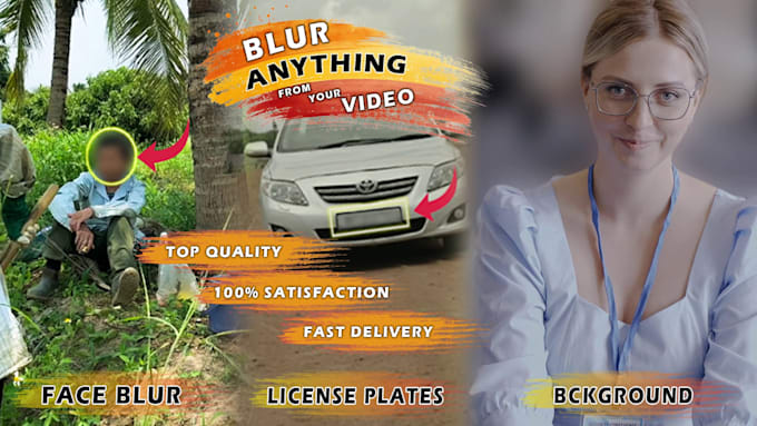 blur faces, objects, or sensitive information in video