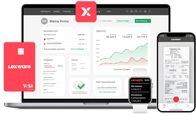 solve your bookkeeping problems in lexware office