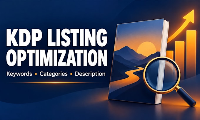optimize your amazon KDP keywords, categories and book description