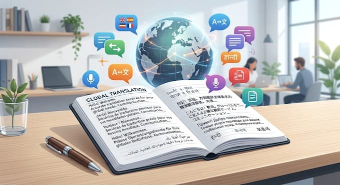 provide professional translation services in 5 languages
