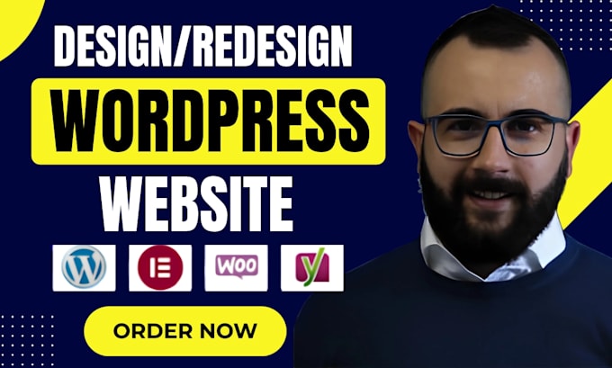 design, redesign wordpress business website, build wordpress website development