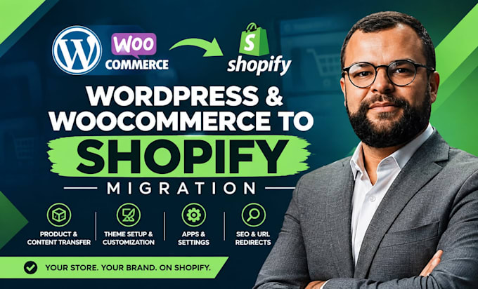 migrate wordpress website to shopify, wix squarespace migration to shopify