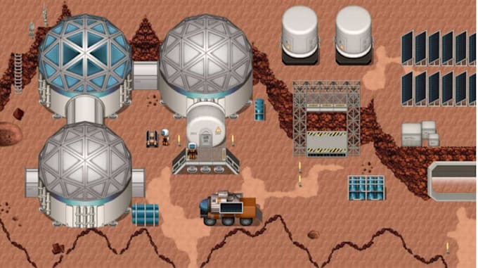 Rpg maker tileset isometrische pixelkunst im 16-bit-stil, godot ...