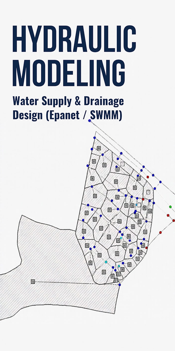 do hydraulic modeling and network design using swmm or epanet