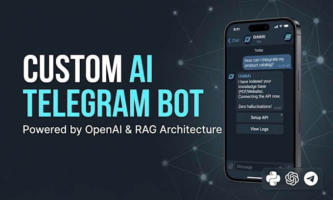 build a custom ai telegram bot for your business
