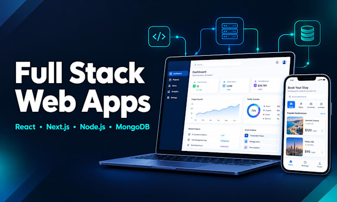 build a full stack web app with react nextjs nodejs and mongodb or supabase
