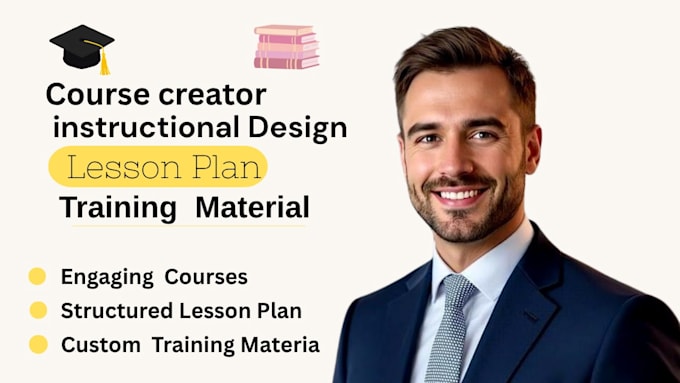 be your course creator instructional designer and lesson planner
