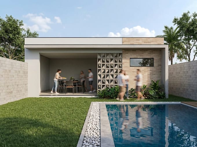 render your architeture project