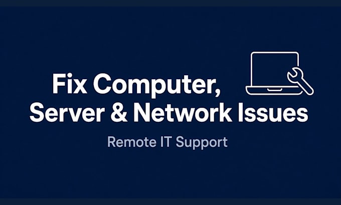 fix your computer, server, or home network issues