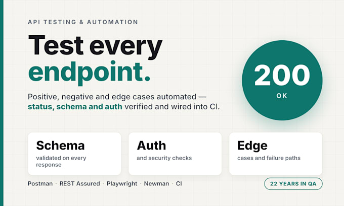 do API testing and automation with postman and rest assured