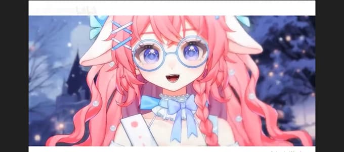 draw and rig live2d vtuber model vtuber model live 2d vtuber 2d anime vtuber