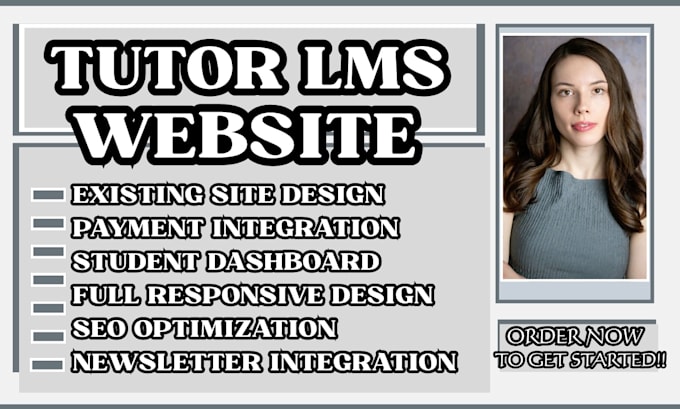 design a tutor lms website, online course, and elearning wordpress website