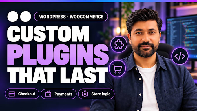 do custom wordpress plugin and woocommerce customization