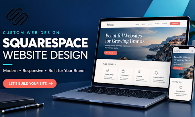 design squarespace website redesign squarespace website for your business