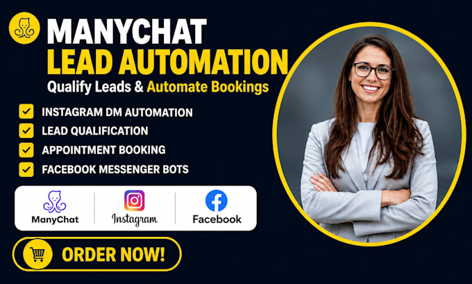 build manychat lead qualification and booking workflows