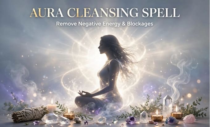 cast aura cleansing spell for you