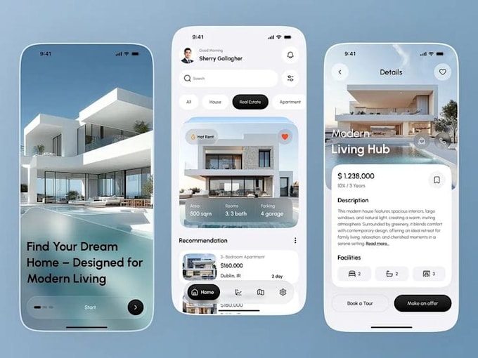 develop real estate platform property listing platform management system