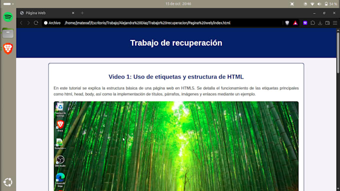 se realizan paginas web